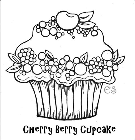 cupcake coloring page cupcake coloring pages valentine coloring pages