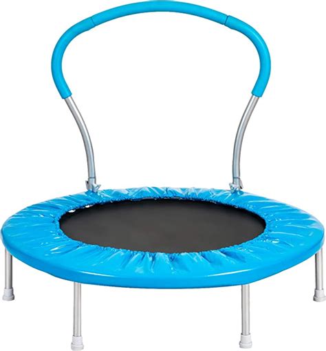 amazoncom rsrzrcj portable fitness trampoline sports trampoline adults  kids indoor outdoor
