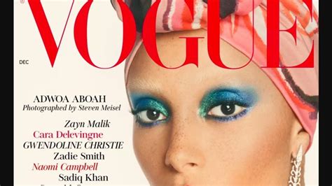 Edward Enninfuls First Issue For British Vogue Shines The Atlantic