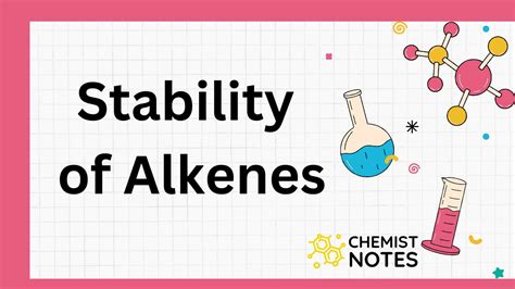 stability  alkenes  heat  hydrogenation chemistry notes