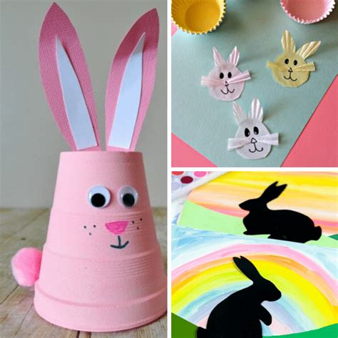 adorable bunny crafts  kids fantastic fun learning