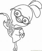 Chicken Little Coloring Happy Pages Dancing Printable Coloringpages101 Kids Categories Online sketch template