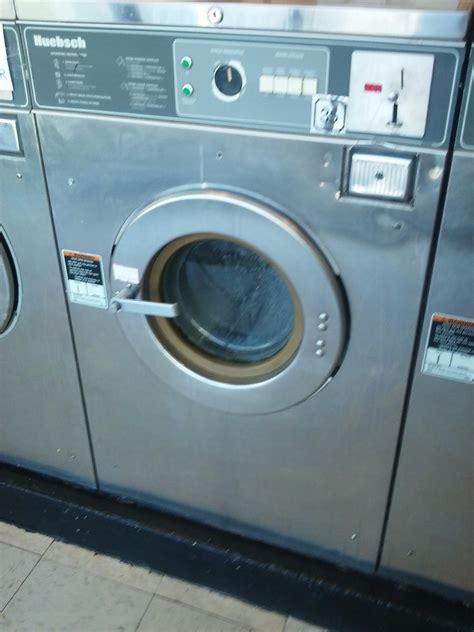 used huebsch hc18md22 18 pound stainless commercial washer extractor