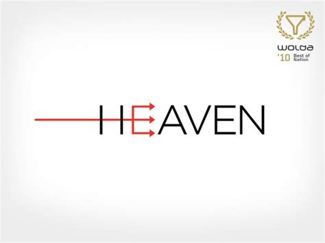heaven logo design  luminasur design  behance logo design