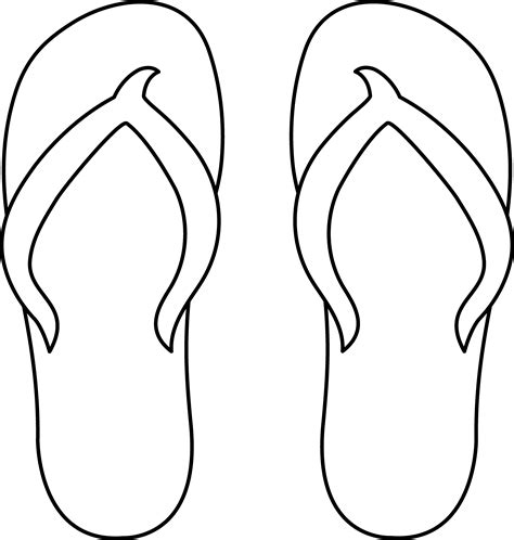 colorable flip flops  gr   shoe  elem school
