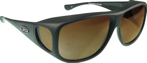 fitovers fitovers eyewear aviator sunglasses matte black polarvue