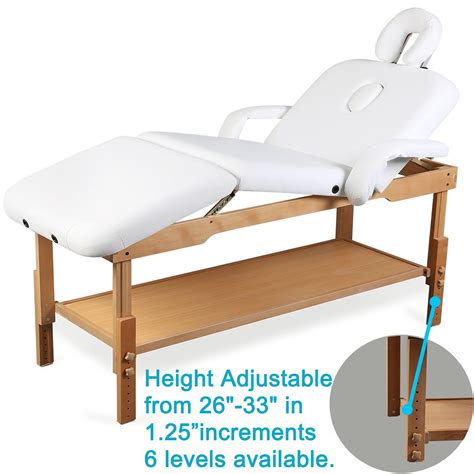 500lbs maxload pro stationary massage table beauty therapy