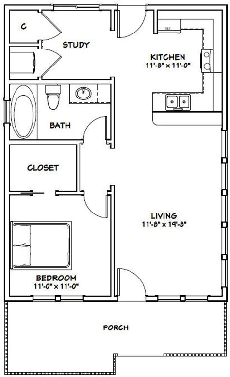 house  bedroom  bath  sq ft  floor plan etsy espana small house floor plans