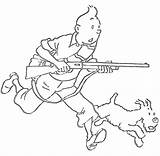 Nerf Tintin Colorir Milou Library Colorier Greatestcoloringbook sketch template