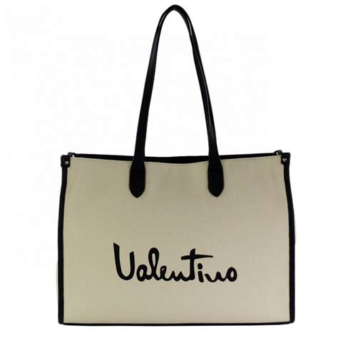 valentino bags handtasche vacation re vbs6td01 naturale nero