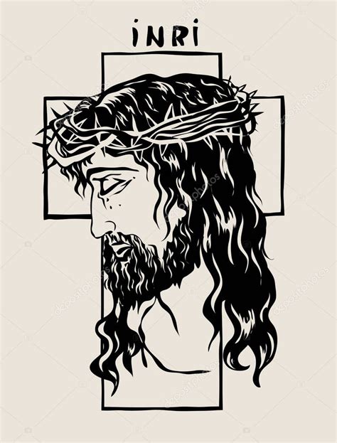 Dibujo Rostro De Cristo Rostro Cristo Jesús Bosquejo Del