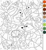 Color Coloring Number Pages Nicole Numbers Kids Printable Coloriage Florian Magique Worksheets Målarböcker Animal Abc January Adults Sheets Depuis Enregistrée sketch template