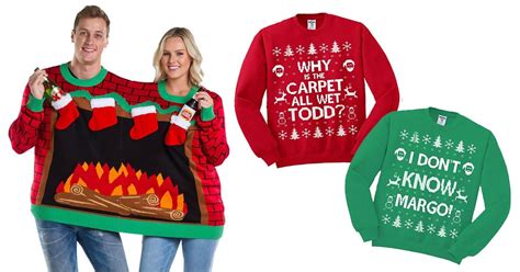 ugly christmas sweaters for couples 2018 popsugar australia love and sex