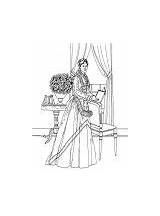 Noblewomen Coloring Pages Lefties Pc Set Save sketch template