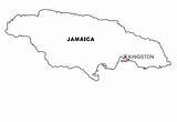 Jamaica Colorear Bandera Map Giamaica Cartine Jamaika Pegar Disegno Landkarten Landkarte Laminas Geografie Nazioni Malvorlage Mapas Ausmalen Colorea Kategorien sketch template
