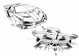 Lamborghini Veneno Sketch Pages Drawing Egoista Coloring Raie Blue Template Deviantart sketch template