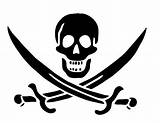 Piratas Caribe Bandeira Pirata Sonhando Jolly sketch template