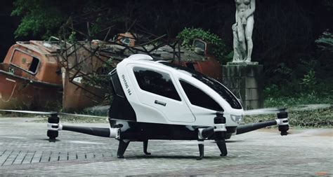 los drones del futuro llevaran pasajeros el drone