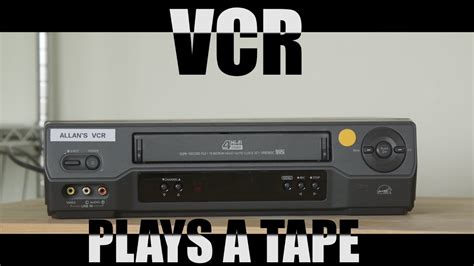 vcr plays  tape youtube