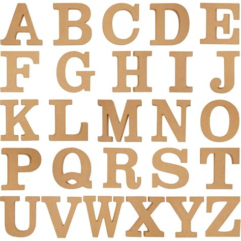 wooden alphabet letters  diy crafts  letters  home wall decor