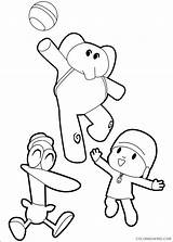 Coloring4free Pocoyo Coloring Pages Printable Related Posts sketch template