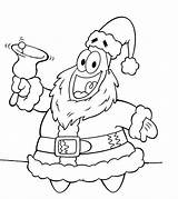 Coloring Spongebob Christmas Patrick Pages Star Santa Printable Drawing Print Color Sheets Clipart Drawings Getcolorings Cartoon Characters Rocks Getdrawings Library sketch template