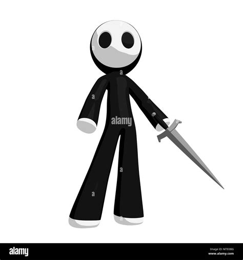 character mascot holding sword hero pose stock photo alamy