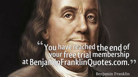 Til Benjamin Franklin Wrote A Letter Advising A Friend To Take An Older