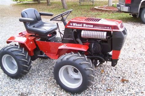 garden tractor  modifications  wheel horse attracts