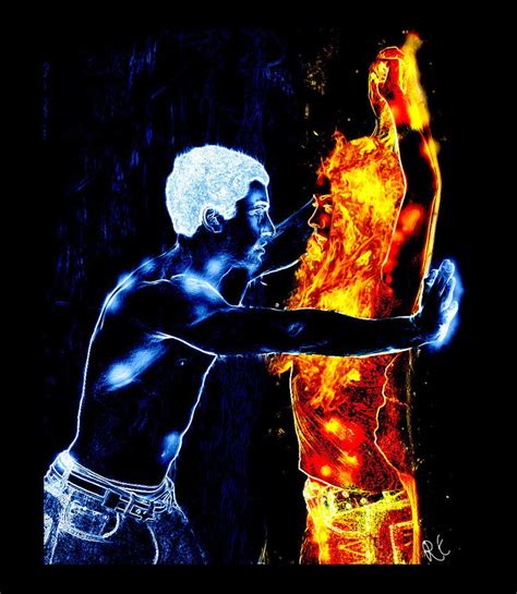 Super Hot Laser Image For Fire And Ice Themed Dance Twin