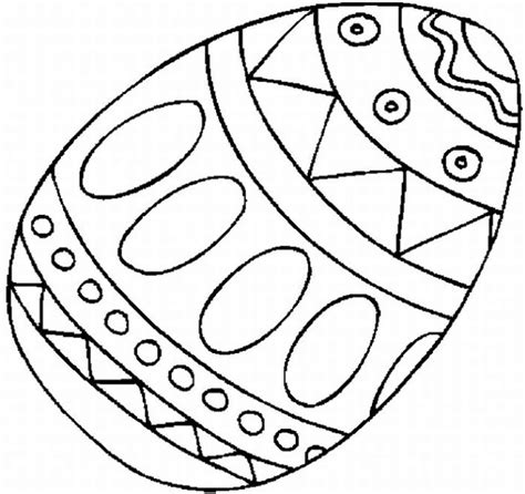 easter egg coloring page coloring page book