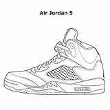 Kd Shoes Coloring Pages Drawing Getdrawings sketch template