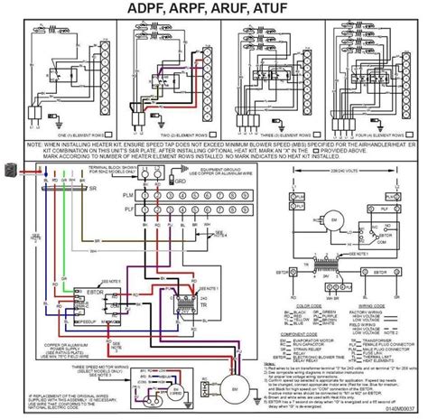 wiring diagram  air handler