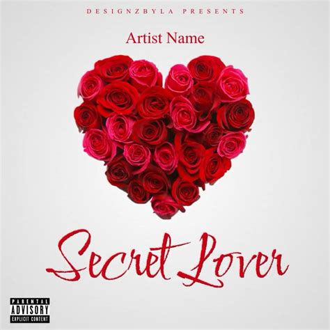 secret lover mixtape v 3 template postermywall