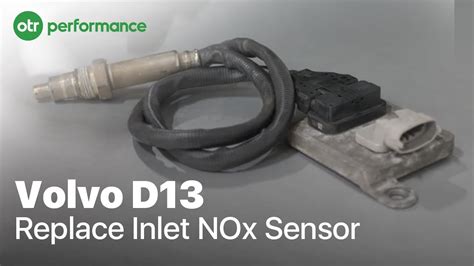 replace inlet nox sensor  volvo   mack mp engine youtube