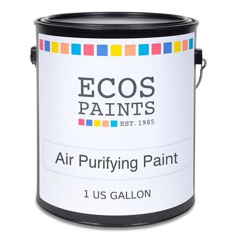 ecos interior air purifying paint eco friendly  voc allergy safe paint