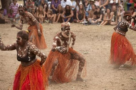 Dancers Perform At The Laura Aboriginal Dance Festival Australianos