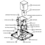 compressor air conditioner parts diagram frigidaire air conditioner parts model falma