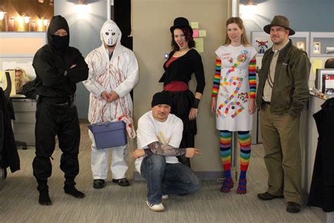 Halloween Costumes In The Office 2011