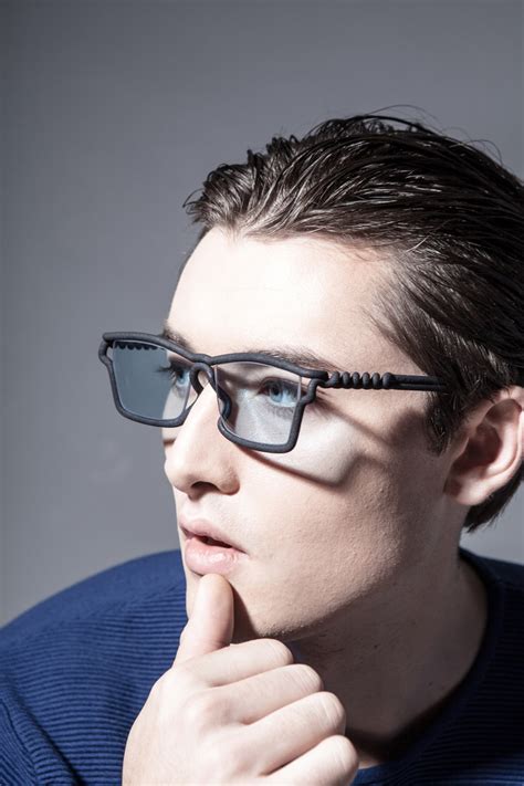 Mono Glasses 3d Printed To Fit Your Face Design Milk