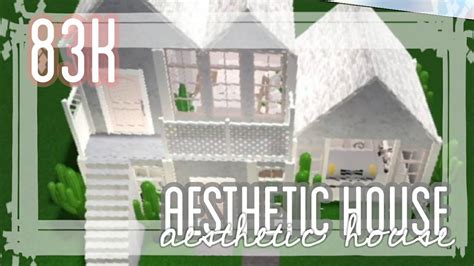 aesthetic cozy house bloxburg housebuild youtube