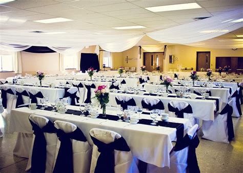 fellowship hall receptions decoration tips  photo