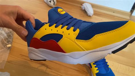 lidl sneaker unboxing review juli  youtube
