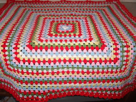 helens colourful crochet blankets  bright crochet blanket