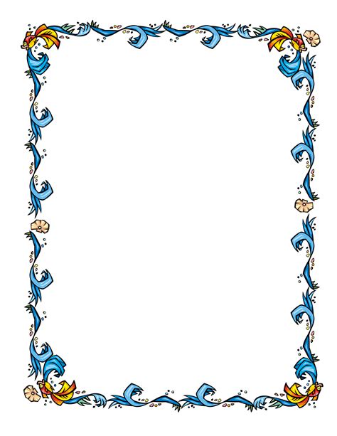 floral borders  frames  word clipart
