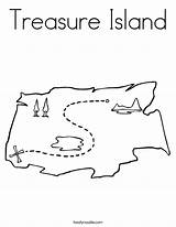 Coloring Treasure Island Map Pages Forever Always Kart Marks Spot Ahoy Beach Usa Twistynoodle Print Pirate Built California Outline Map1 sketch template