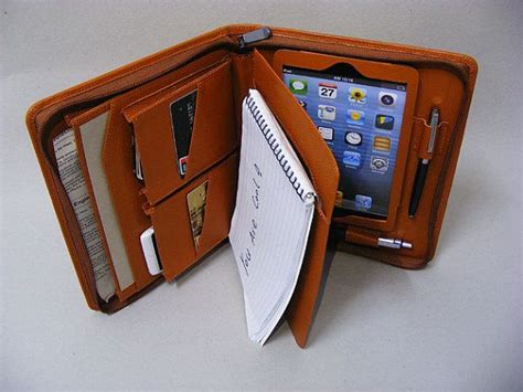 ipad mini portfolio caseipad mini  notepad business etsy ipad mini apple ipad mini