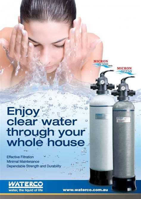 waterco  water filter supply install   discount price
