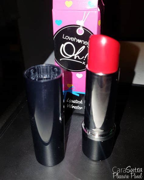 lovehoney oh kiss me lipstick vibrator review sex toy