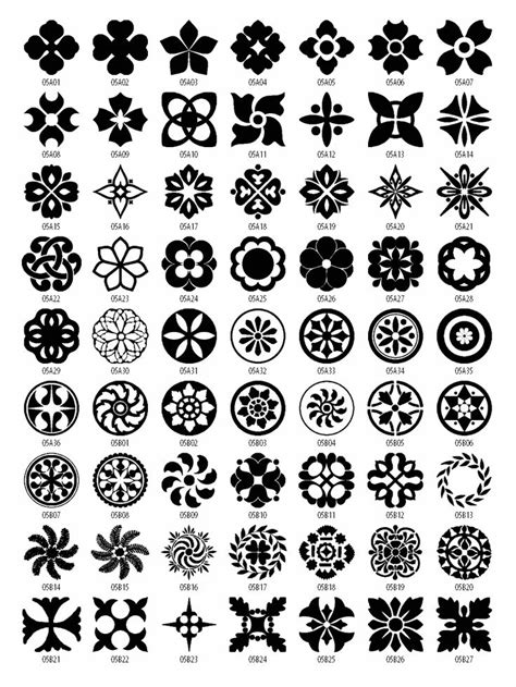 vectorforallcom design elements pattern art stencil designs
